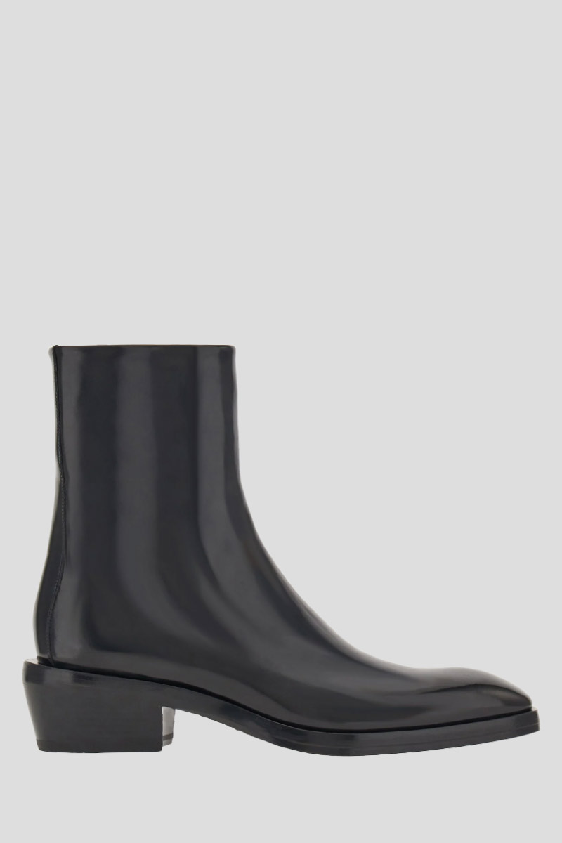 Ανδρικό Μαύρο Fuerte Ankle Boots SALVATORE FERRAGAMO Παπούτσια