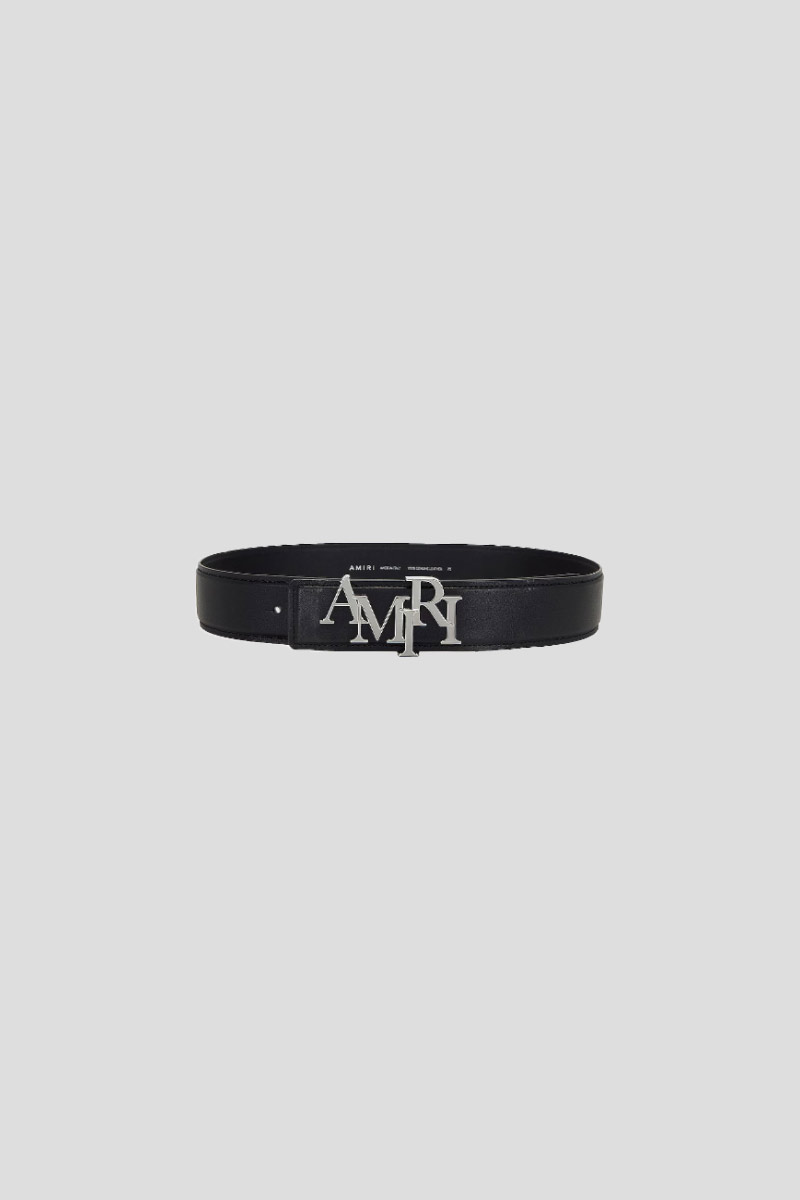 Ανδρικό Μαύρο Staggered Belt Black AMIRI