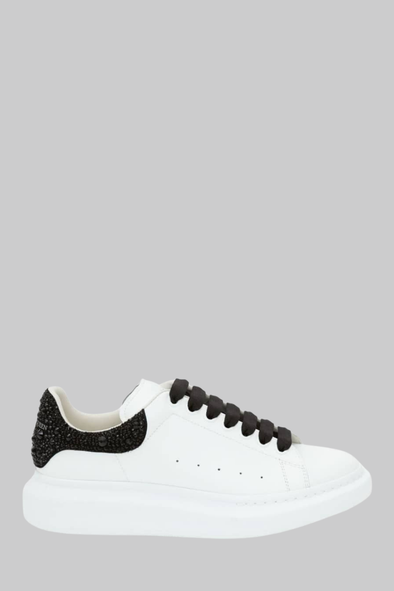 Ανδρικό Λευκό Oversized Crystal-Embellished Sneakers ALEXANDER MCQUEEN