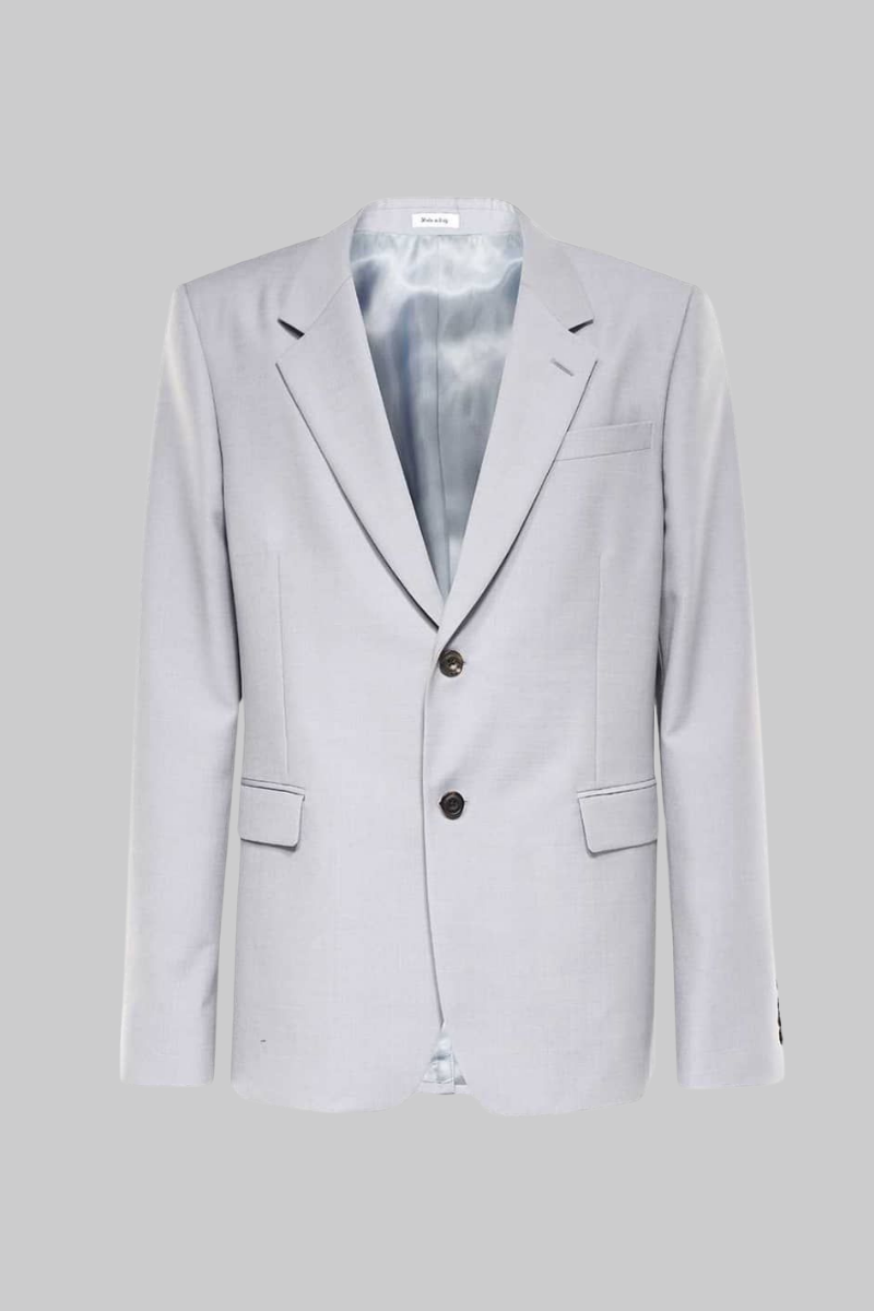 Ανδρικό Γκρι Light Grey Tailored Jacket ALEXANDER MCQUEEN