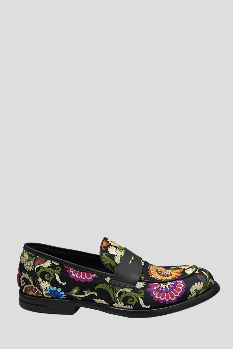 Ανδρικό Κόκκινο Floral Loafers PHILIPPE LANG Παπούτσια