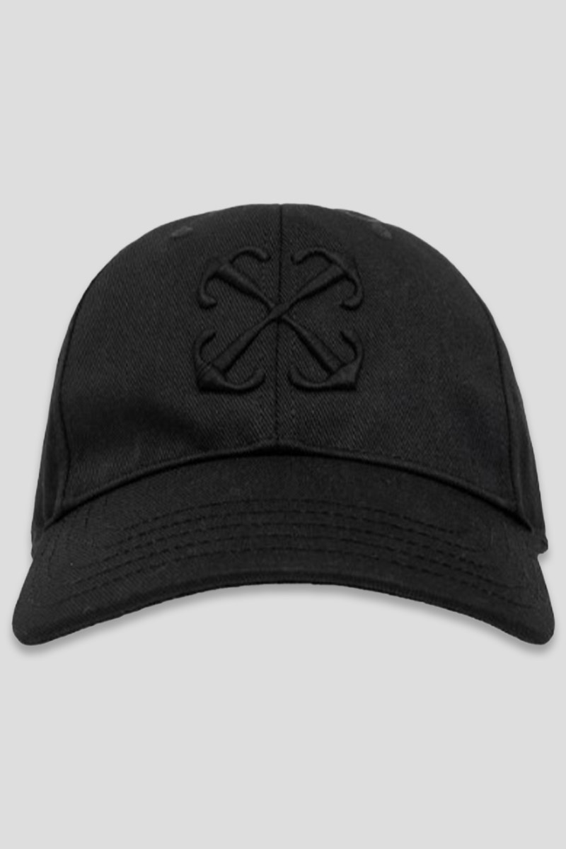 Ανδρικό Μαύρο Sticky Arrows Black Hat OFF-WHITE