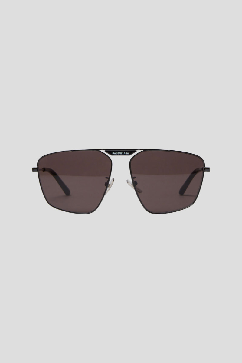 Ανδρικό Μαύρο Aviator Frame Sunglasses In Black BALENCIAGA