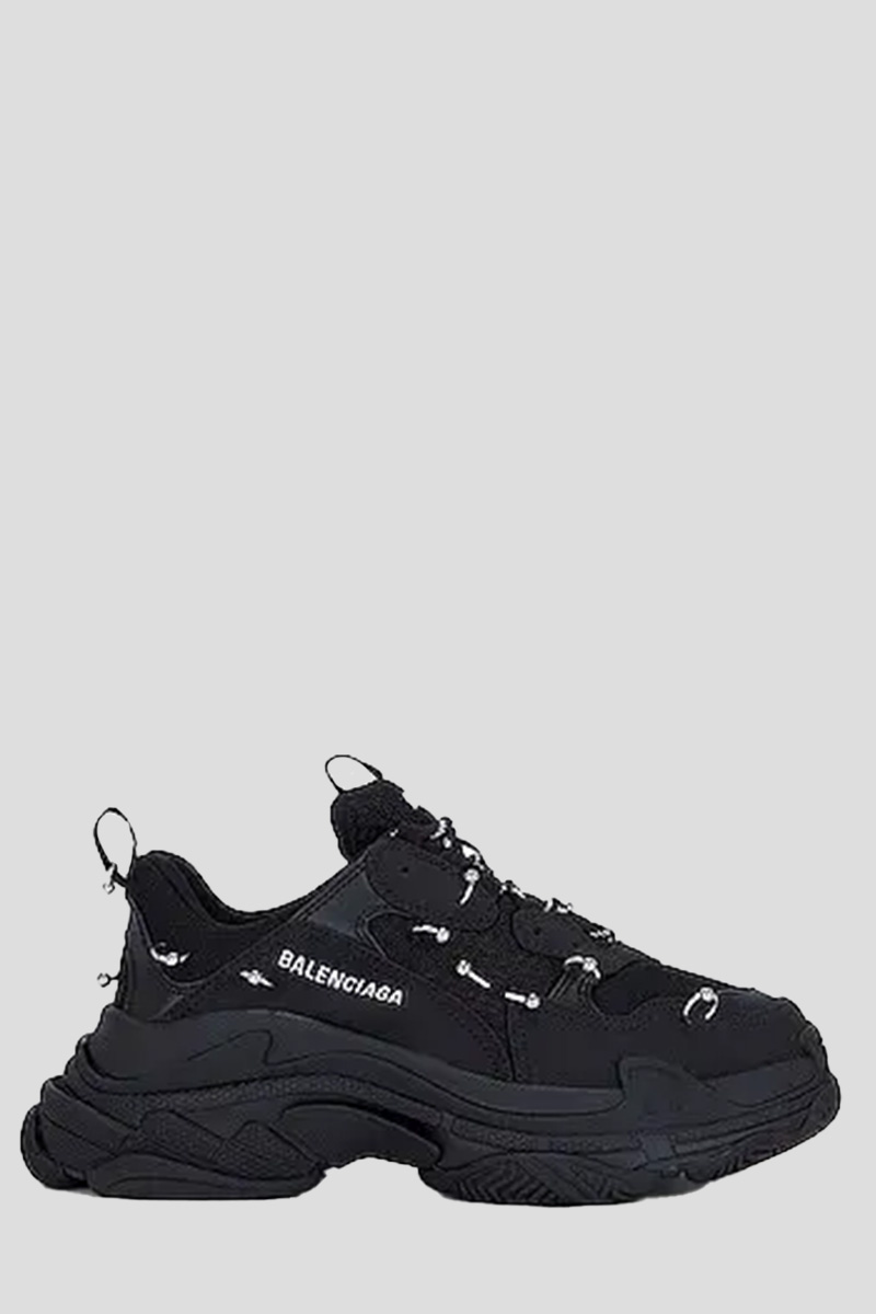 Παπούτσια Ανδρικό Μαύρο Triple S Piercing Sneakers BALENCIAGA