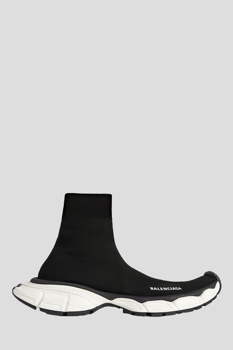 Ανδρικό Μαύρο 3XL Sock Recycled Knit Sneaker BALENCIAGA Παπούτσια