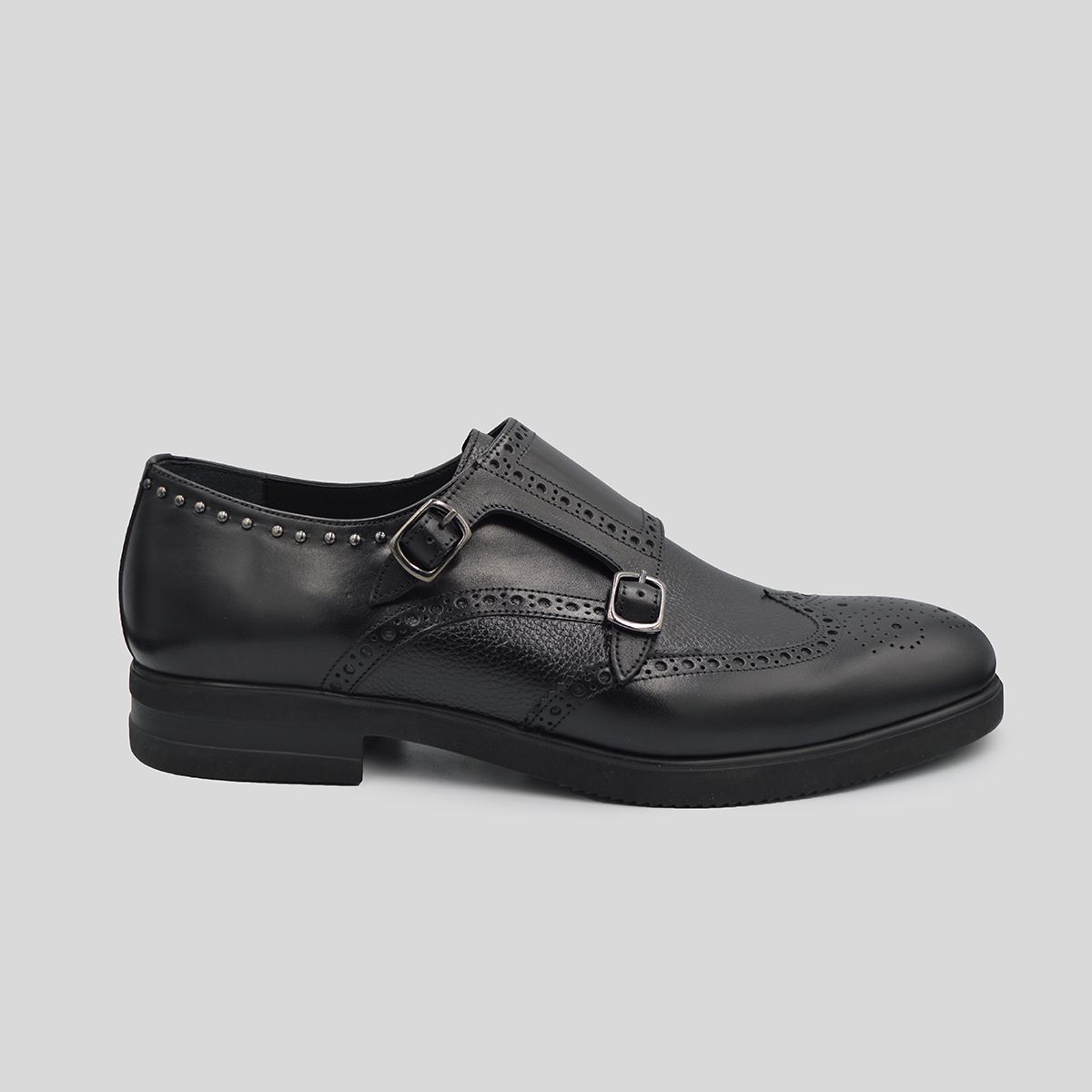 Ανδρικό Μαύρο Black Brogue Shoes PHILIPPE LANG
