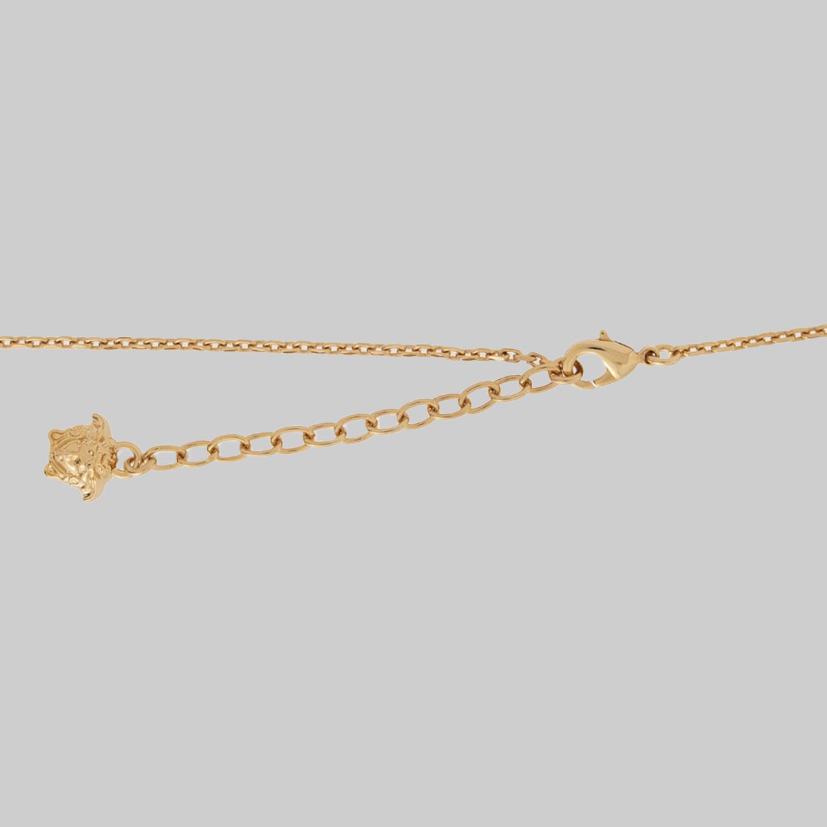 Gold Medusa Head Necklace