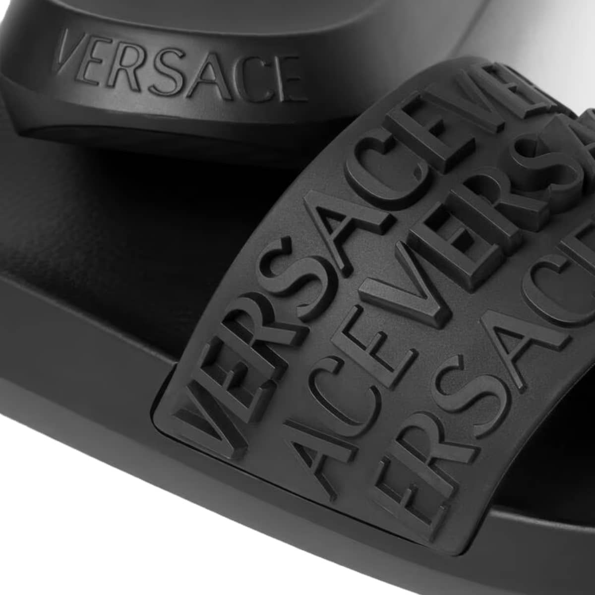 Versace Logo Sliders black