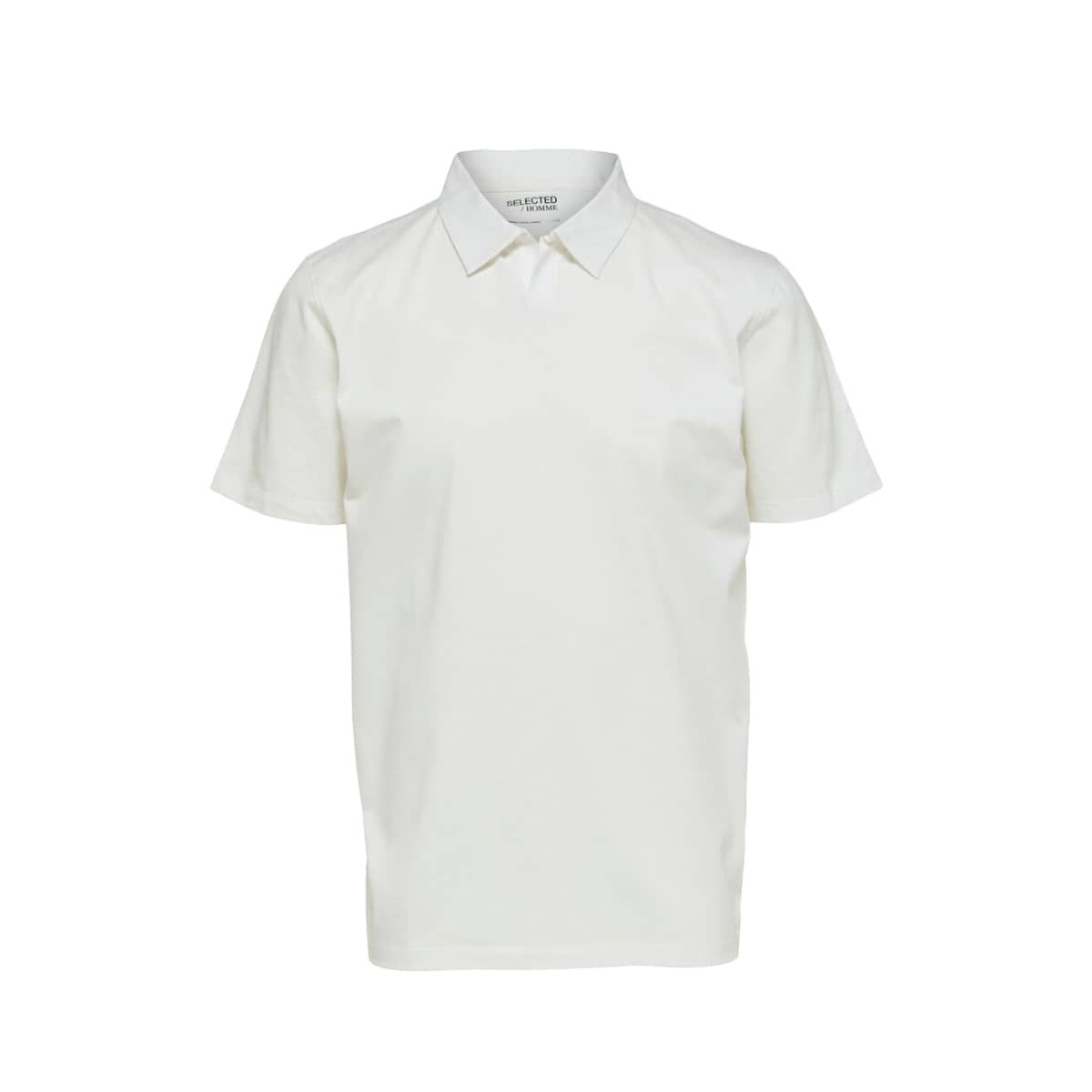 Mercerised Polo Shirt White