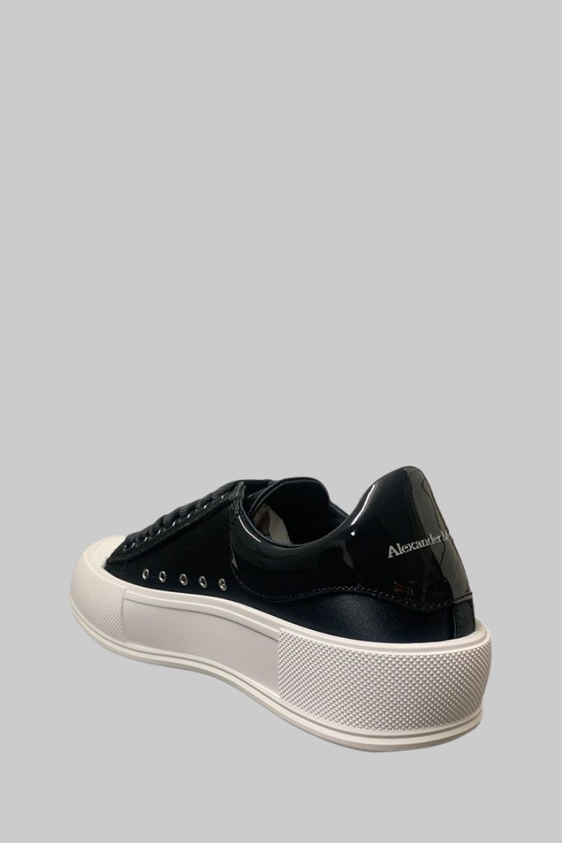 Deck Lace Up Plimsoll Sneakers