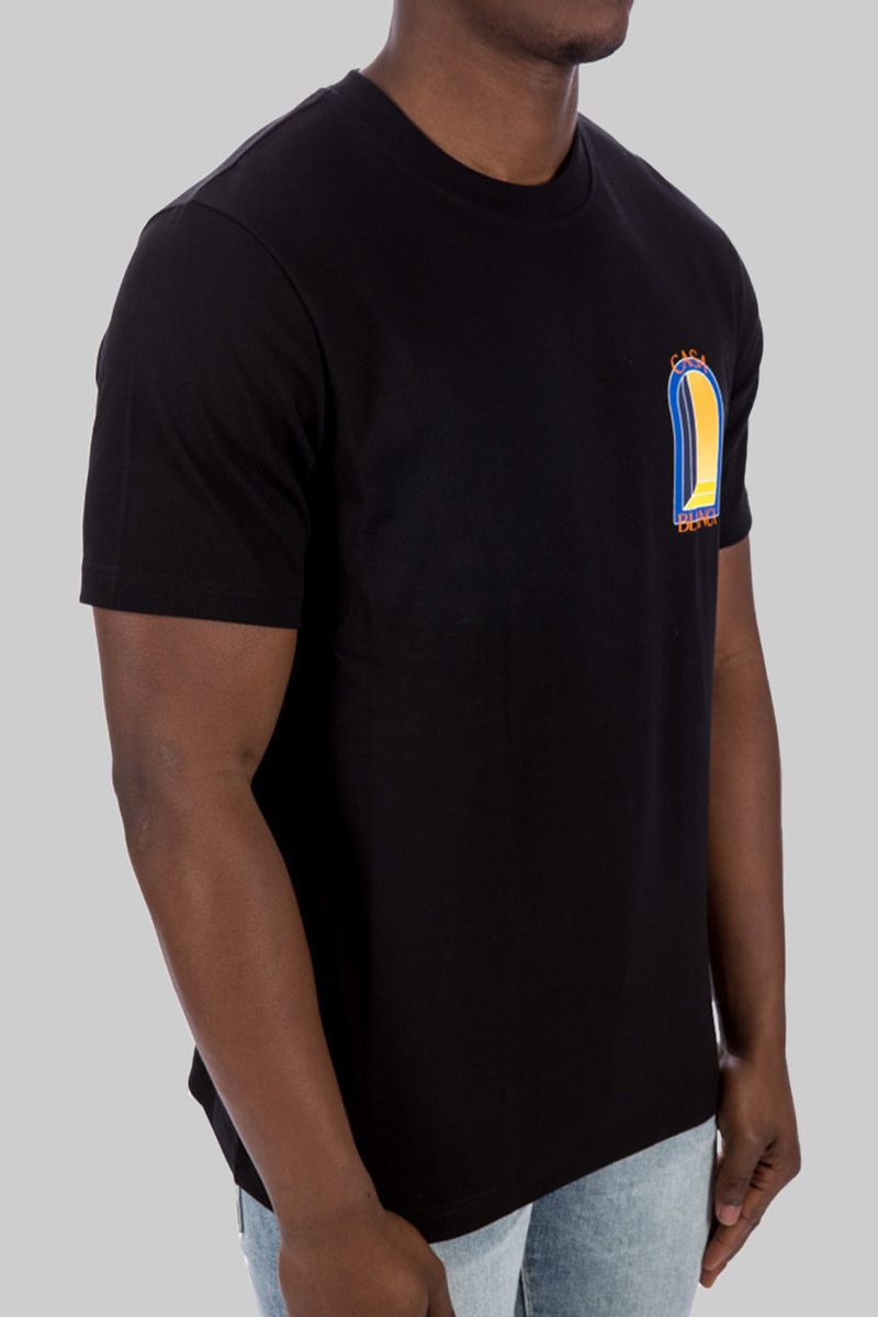 L'arche De Nuit Printed T-Shirt/Black