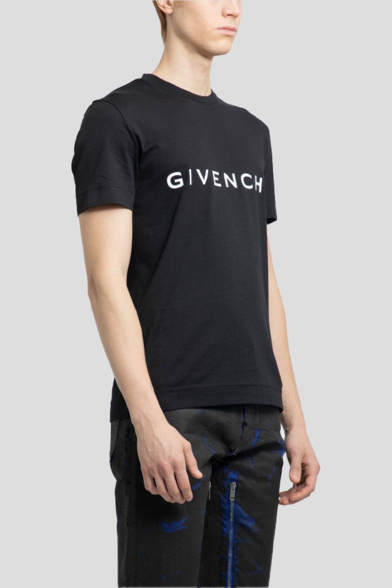 Archetype Slim Fit T-shirt in Cotton Black
