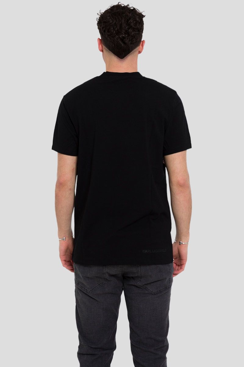 Crewneck Logo Ikonic T-Shirt Black