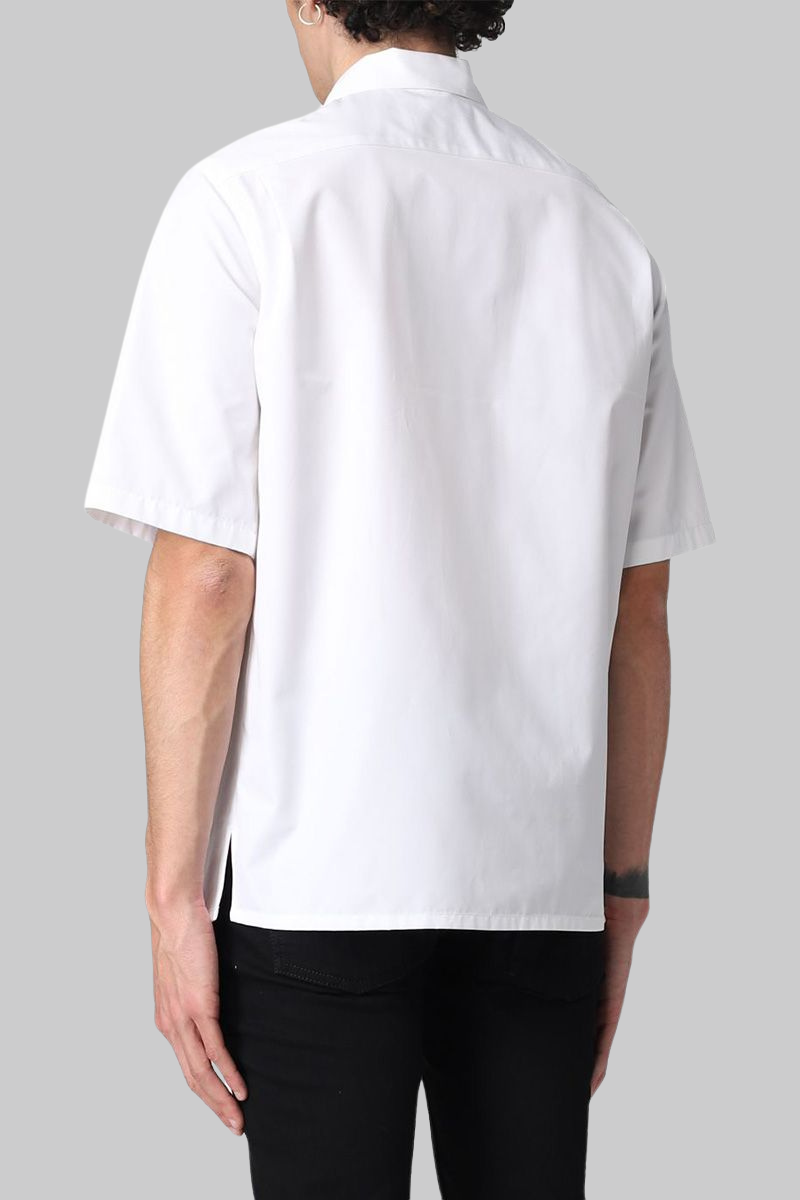Logo Print White Shirt