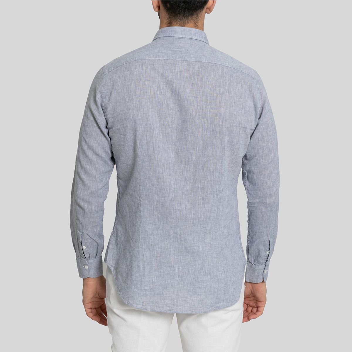 Grey Lino Shirt / Mircam
