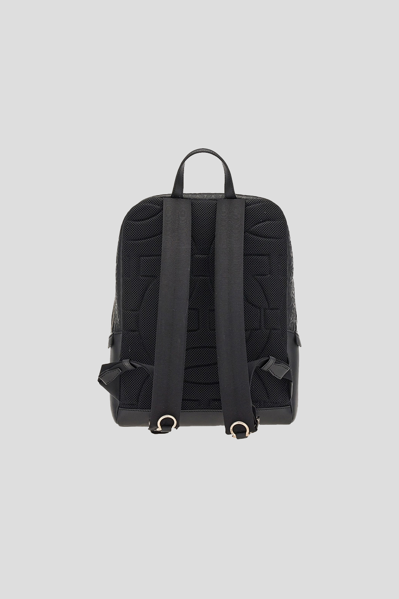 All-Over Gancini Pattern Backpack