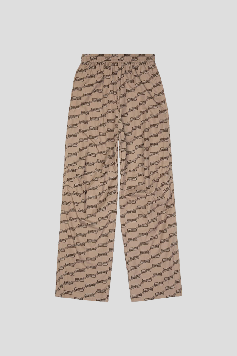 Monogram Pyjama Pants Beige