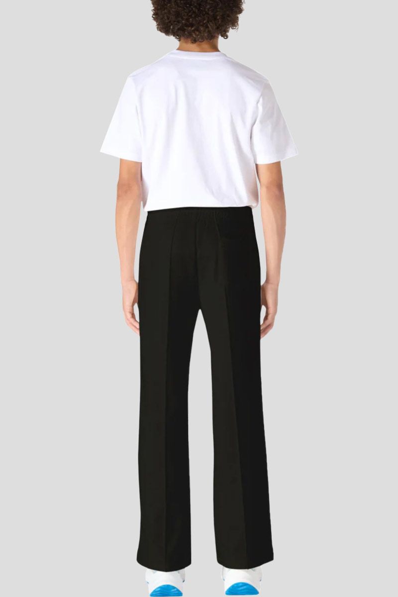 Embroidered Cotton Track Pants