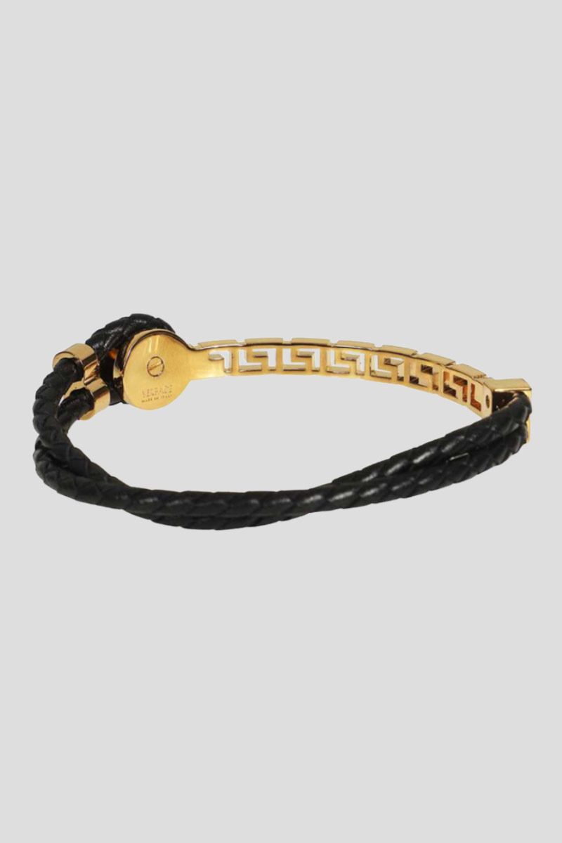 Greca Medusa Gold Bracelet