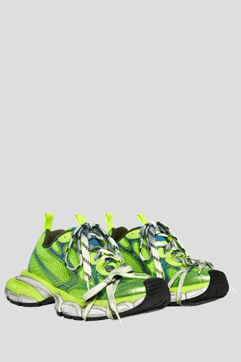 Sneakers In Fluo Yellow