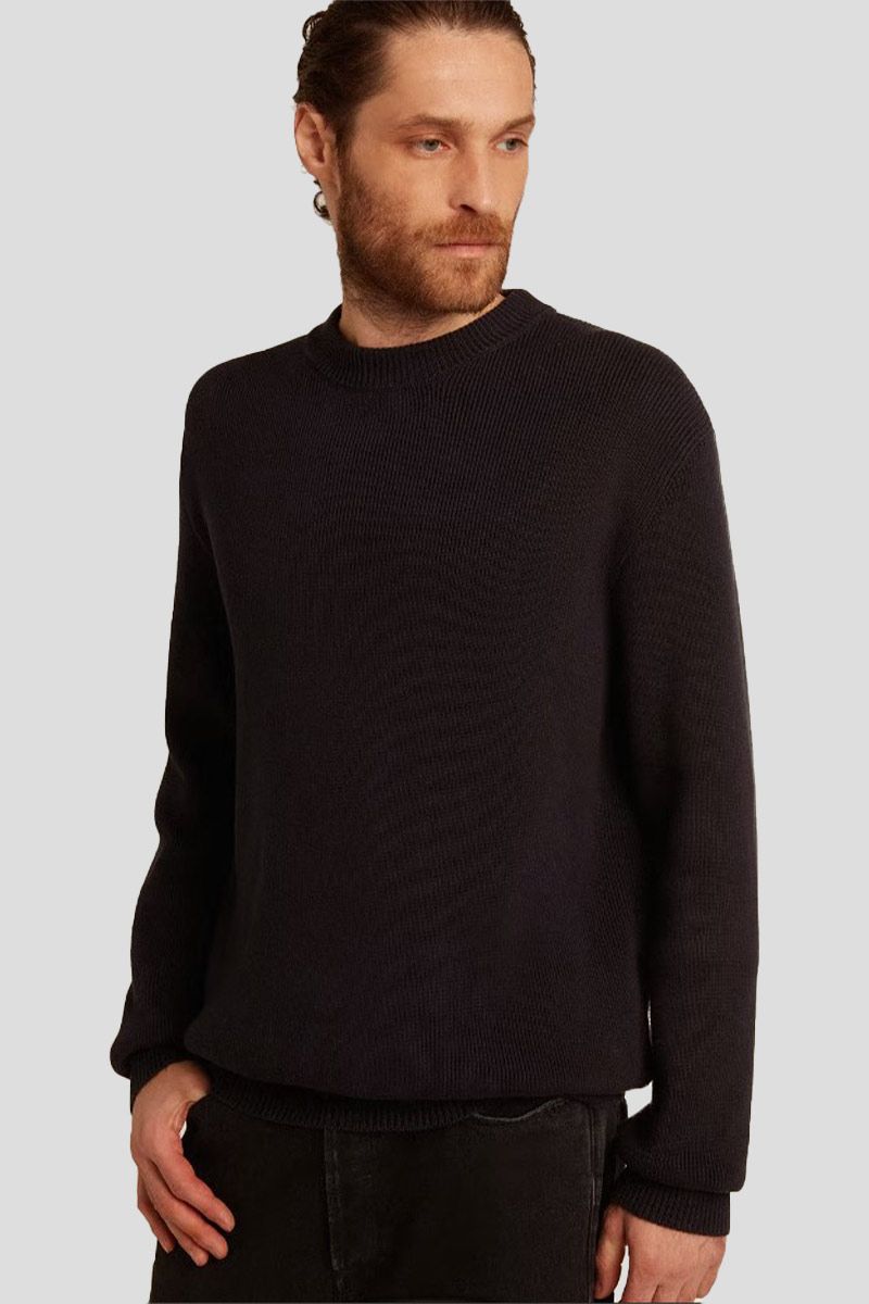 Dark Blue Logo Sweater