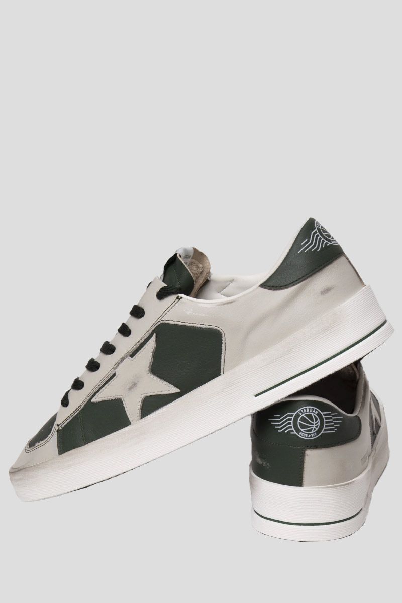 Stardan Leather Green Sneakers