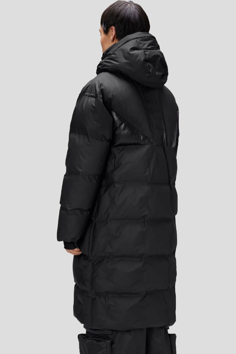 Black Harbin Long Puffer Coat
