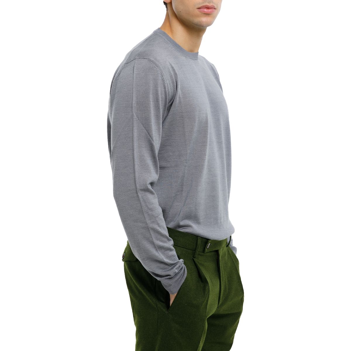 Long-Sleeved Shirt/Grey