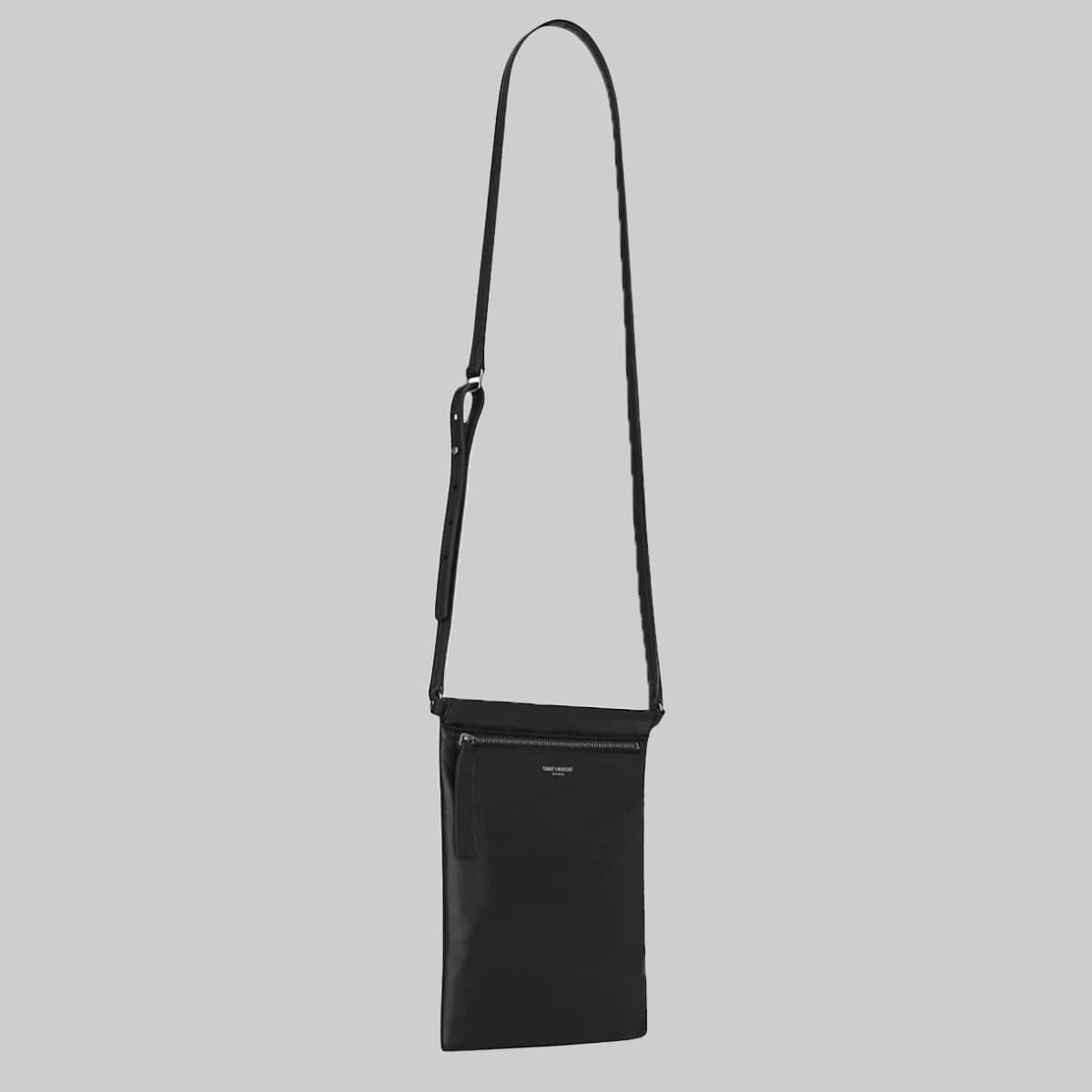 Black Flat Bag Crossbody