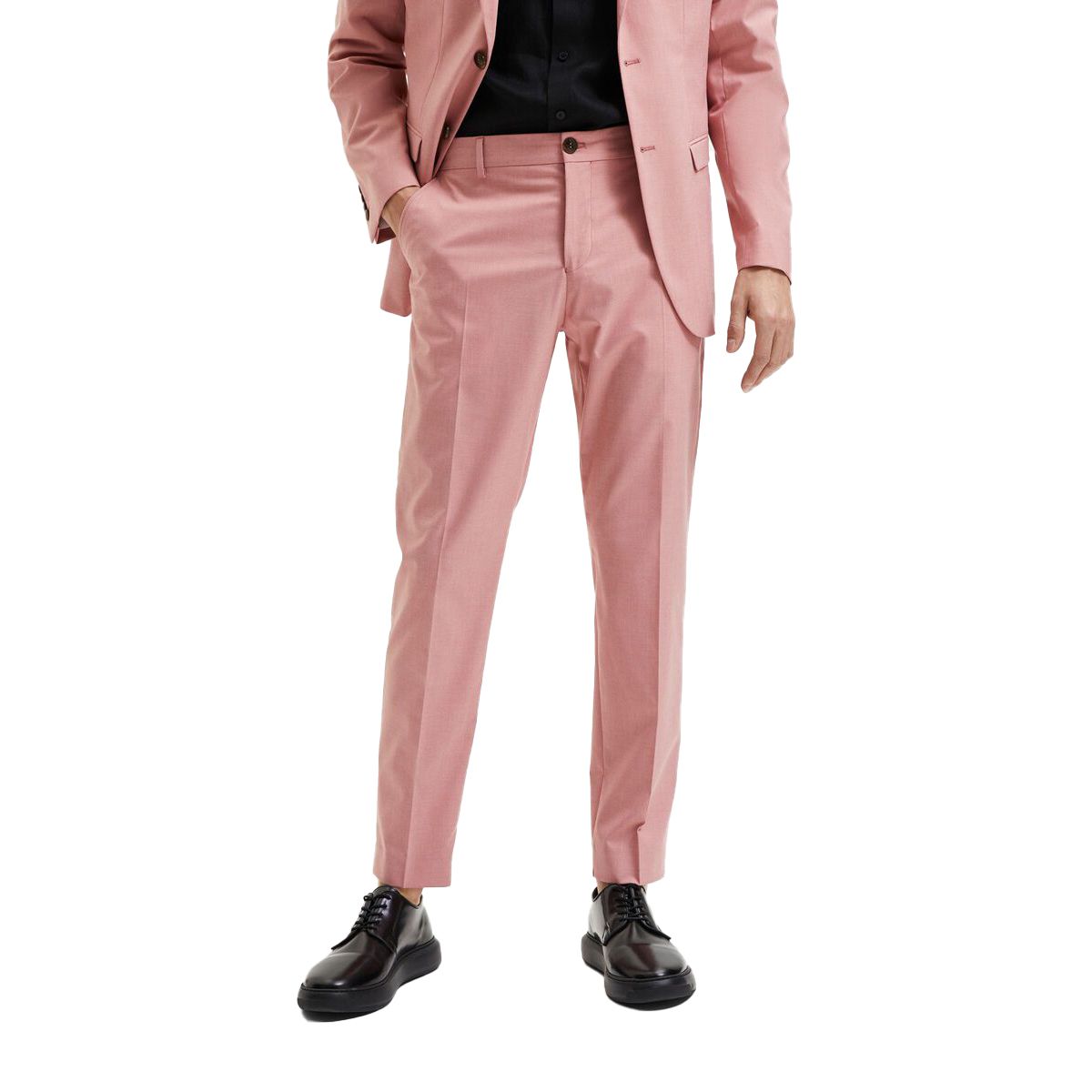 Slim Fit Trousers/Pink