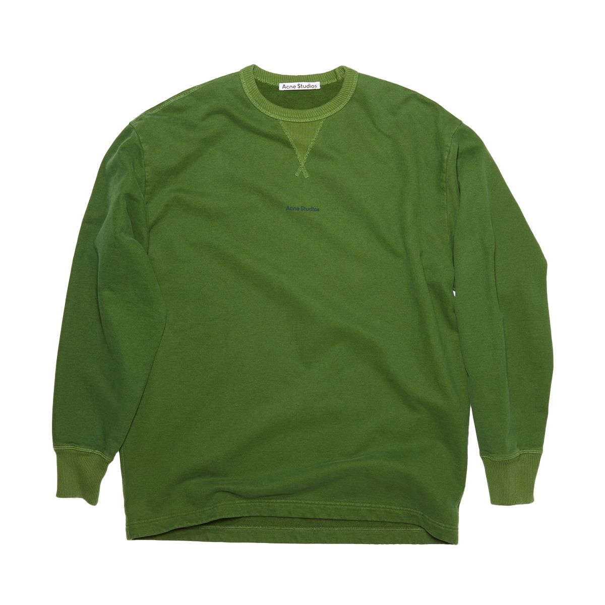 Crew Neck Sweat Shirt/Green