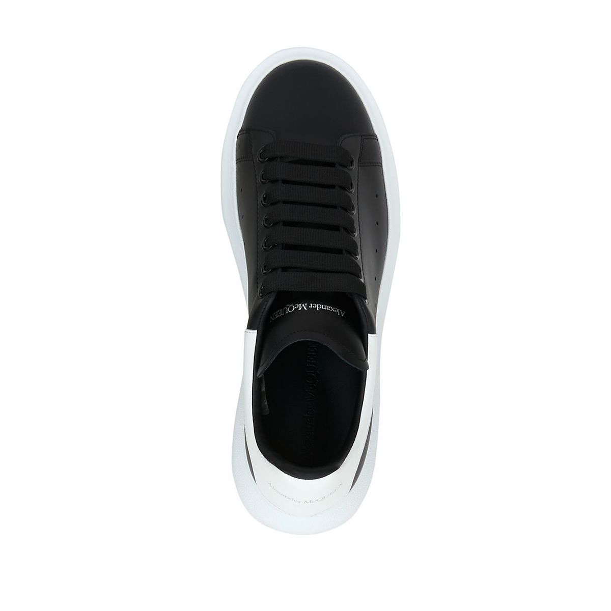 Oversized Logo Sneakers Black/White