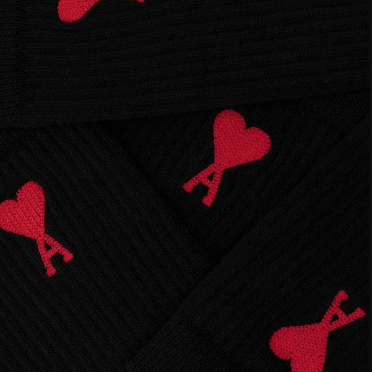 Three-Pack Logo Embroidered Socks In Black