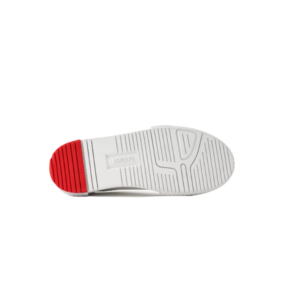 White And Red Atlas Sneakers