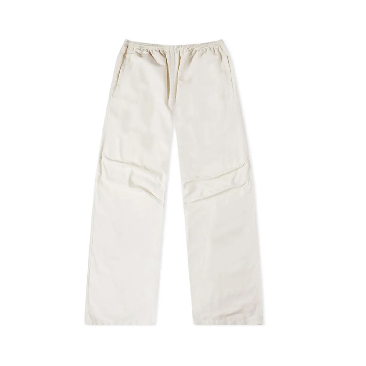 Oversized White Tracksuit Pants