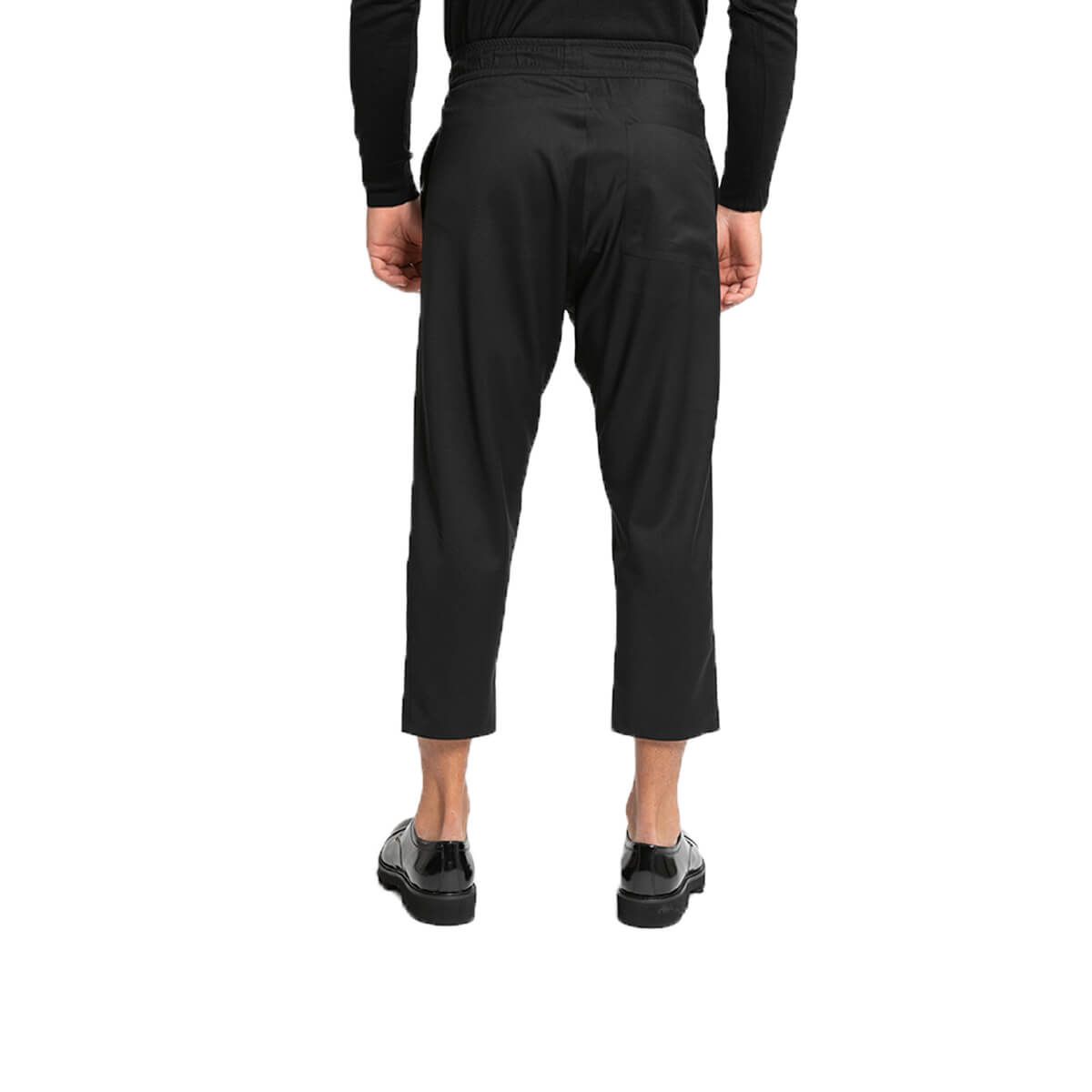 Wool Tailored Trousers/Black
