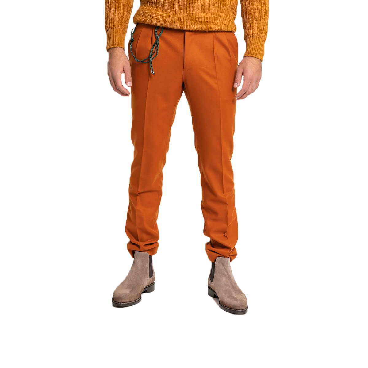 Raffi Tailored Trousers/Orange