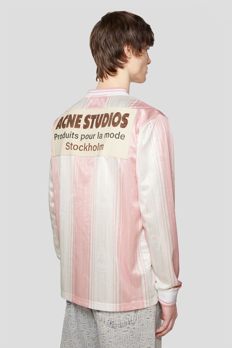 Pink-White Long Sleeve T-shirt