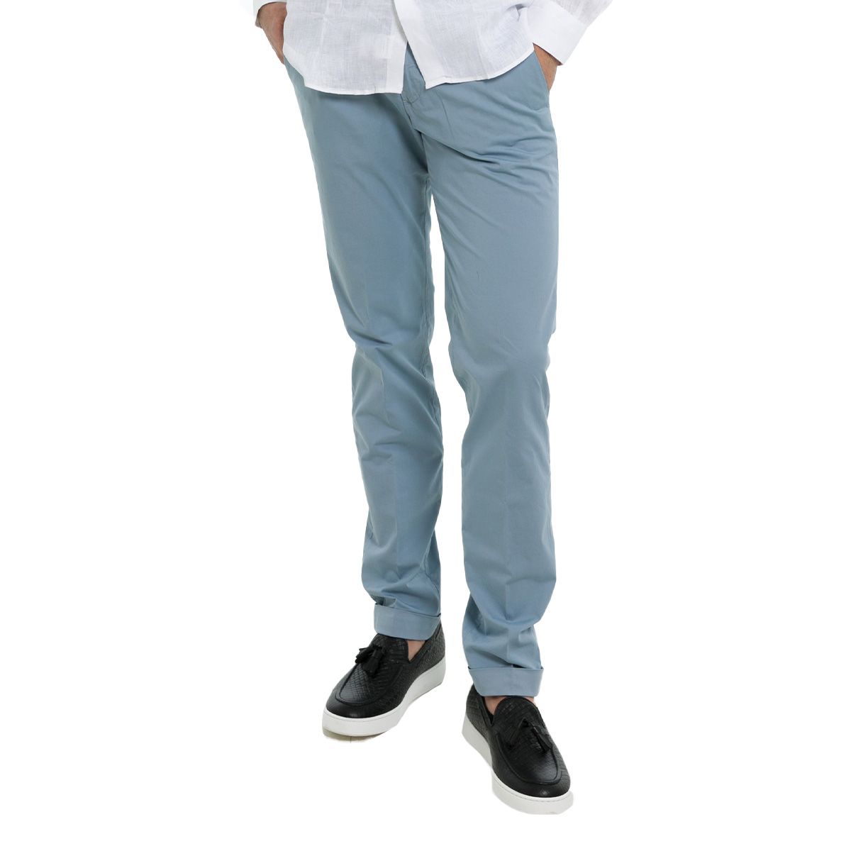 Light Blue Italy Trousers
