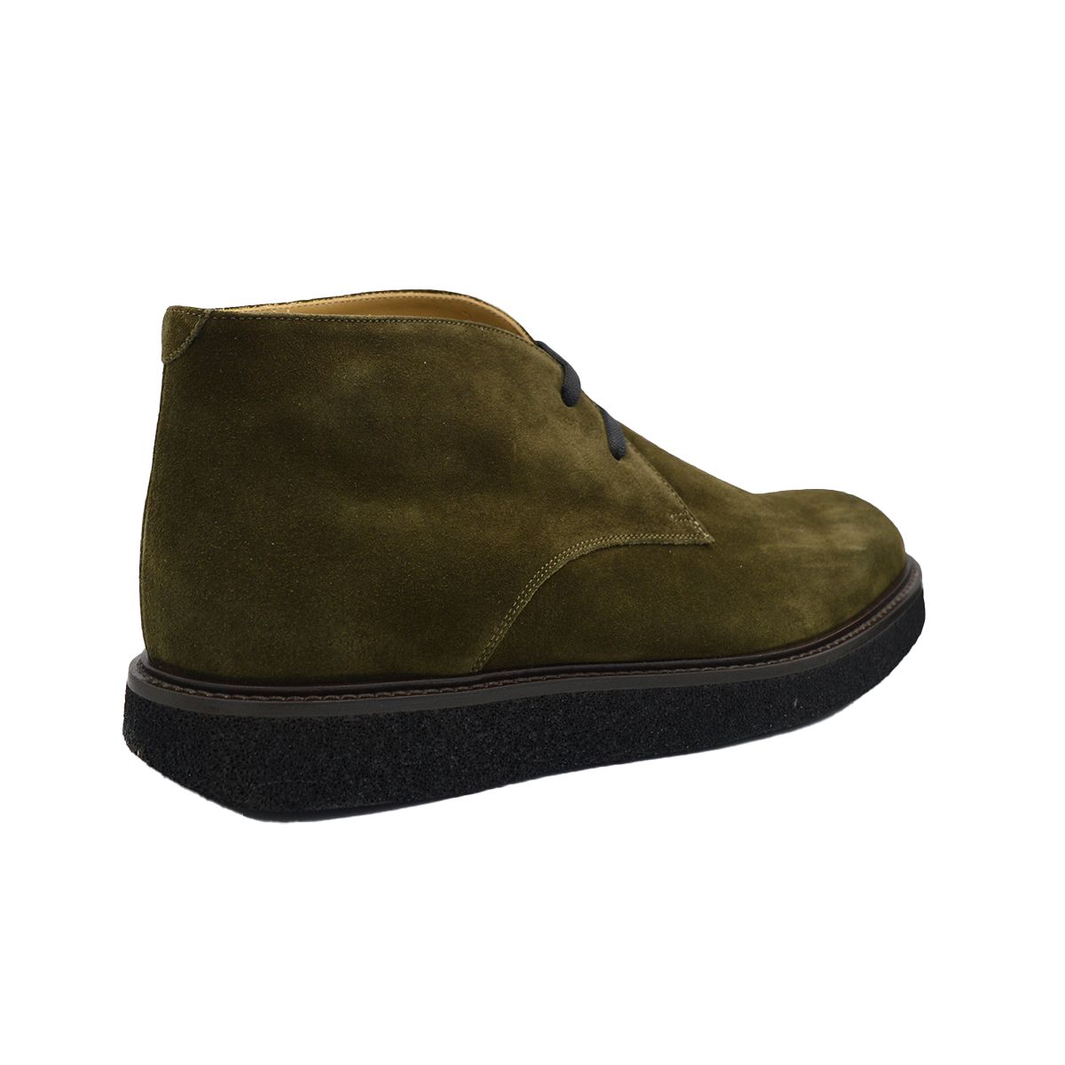 Suede Ankle Green Boots