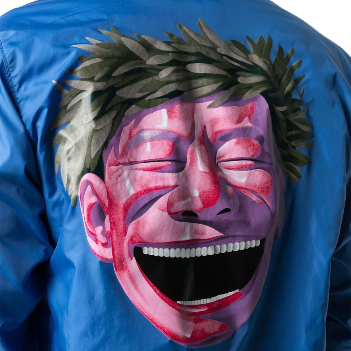 Face-Print Shirt Jacket