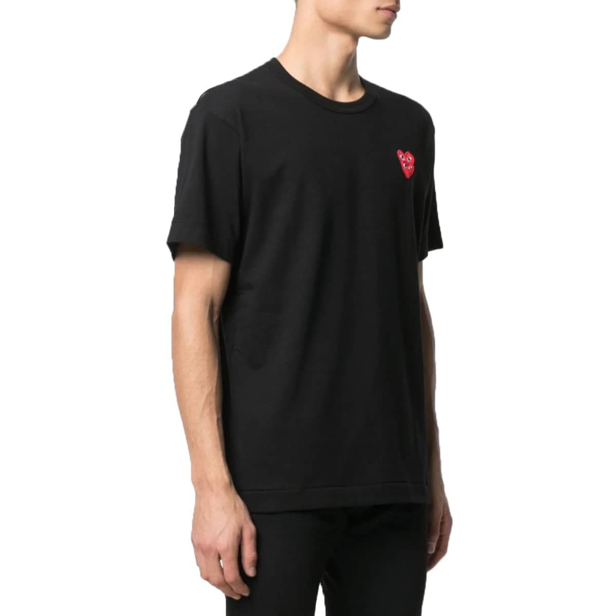 Heart Logo T-Shirt In Black