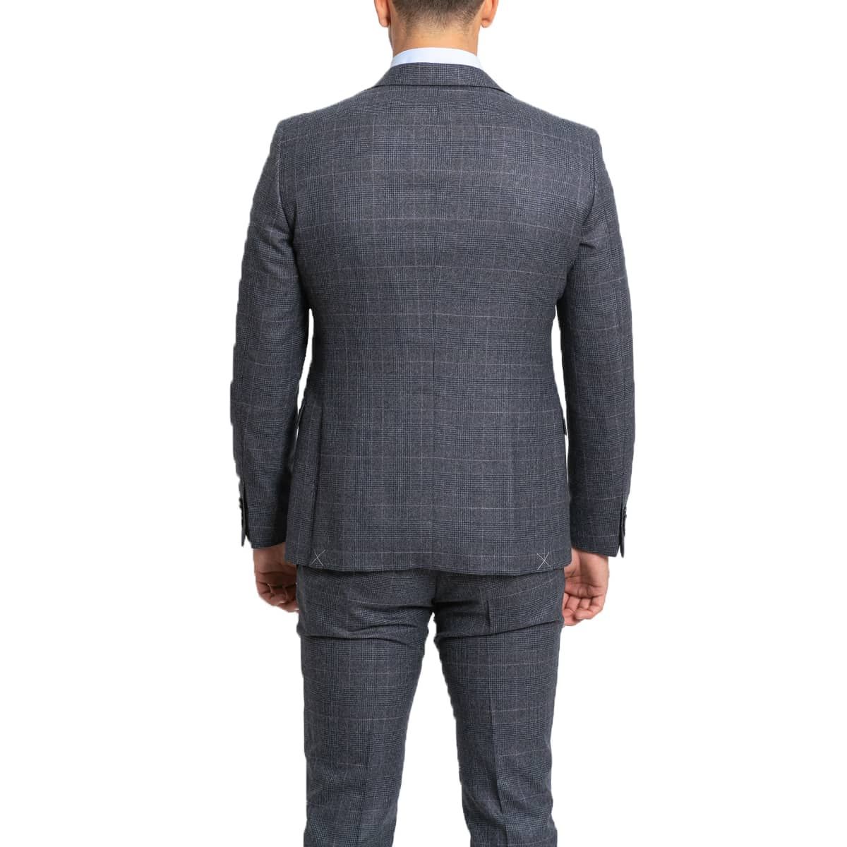 Check Two-Piece Formal Suit