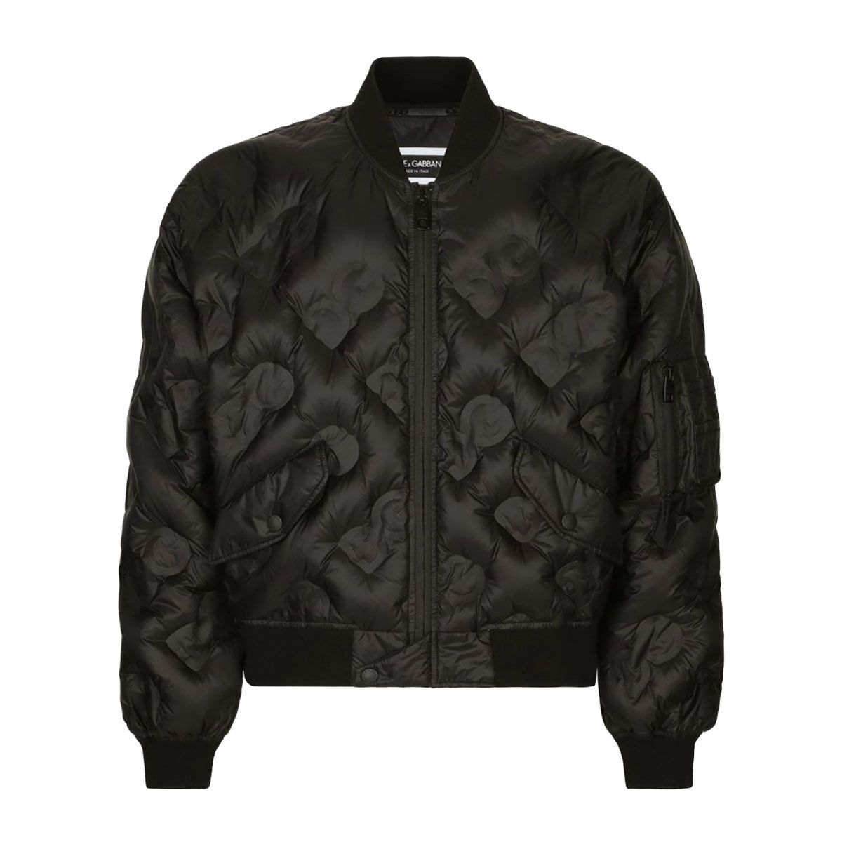Quilted Logo Jacket
