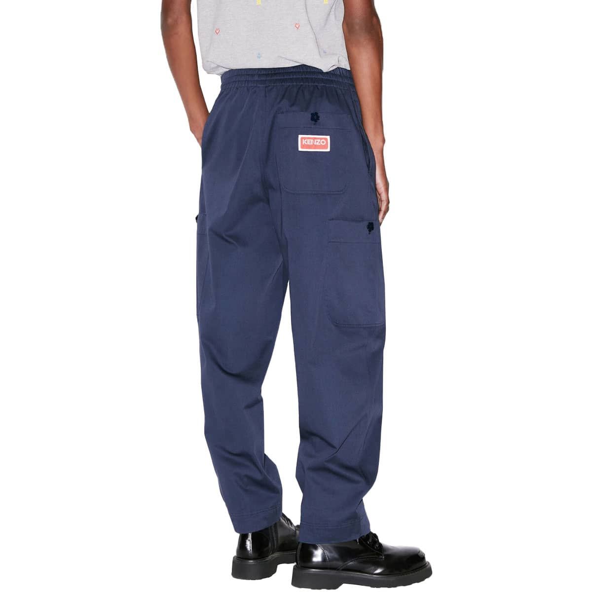 Cargo Jogging Trousers Blue Navy