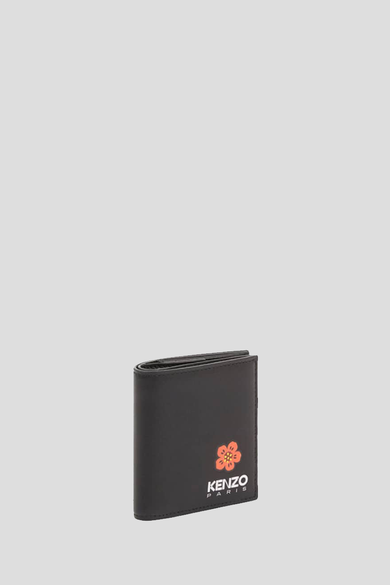 Boke Flower Leather Wallet