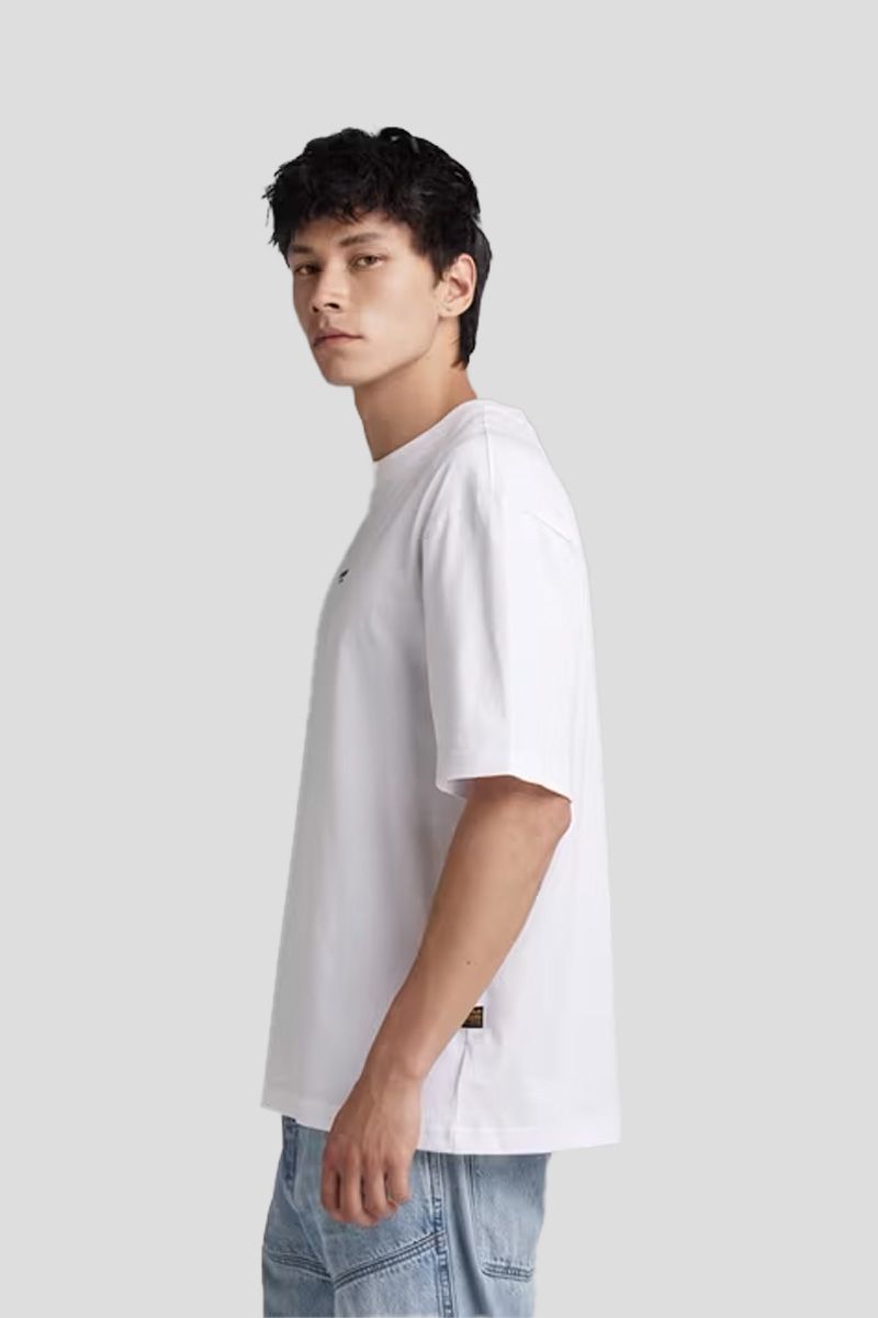 Center Chest Boxy T-shirt In White