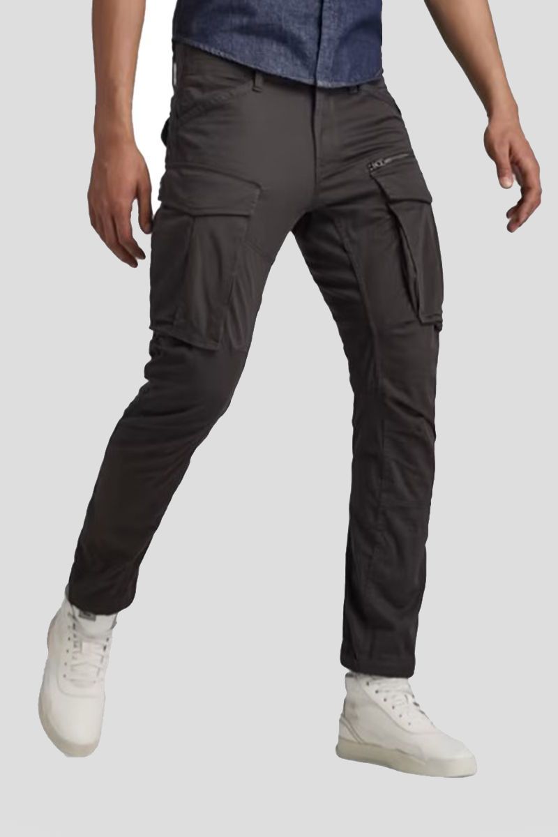 Rovic Zip 3D Straight Tapered Pant/Raven