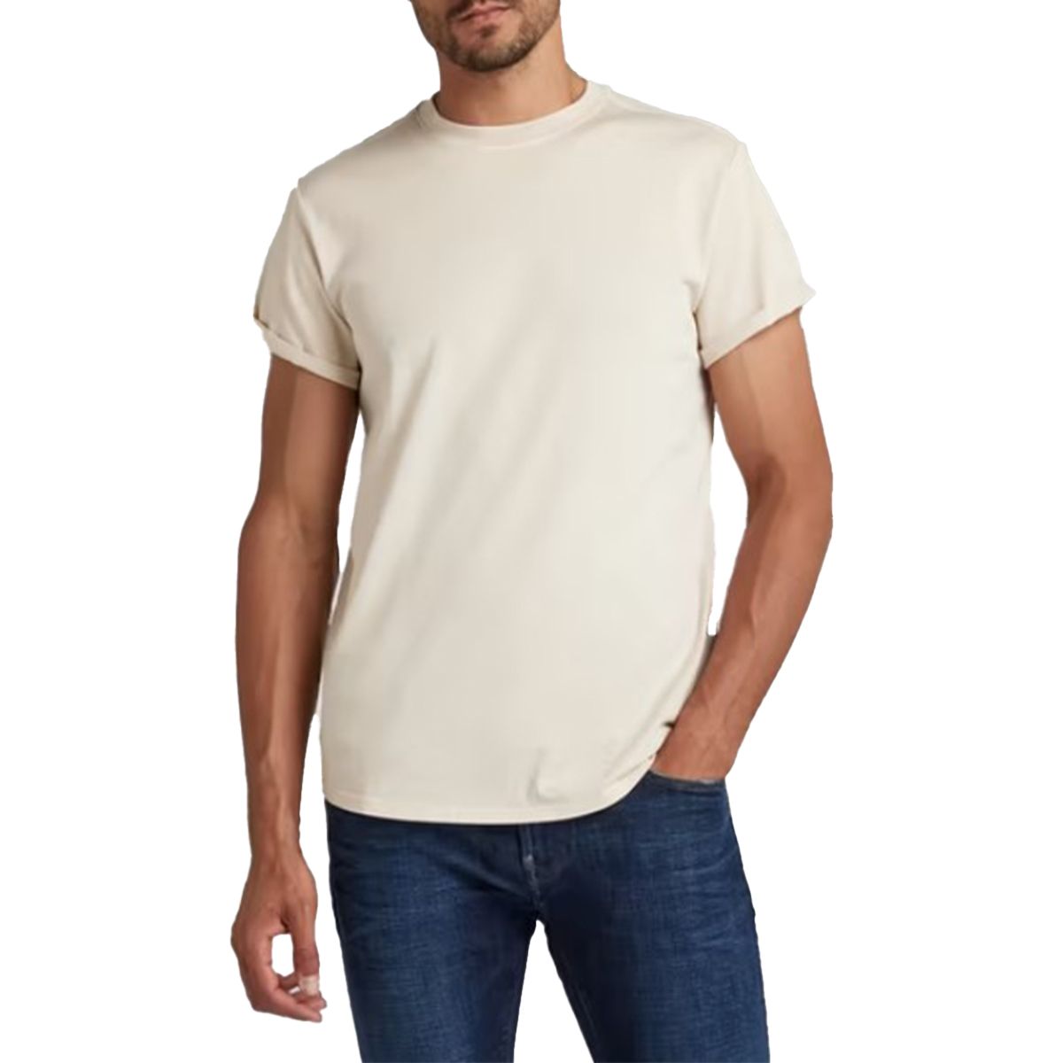 Relaxed Fit Lash T-Shirt/White