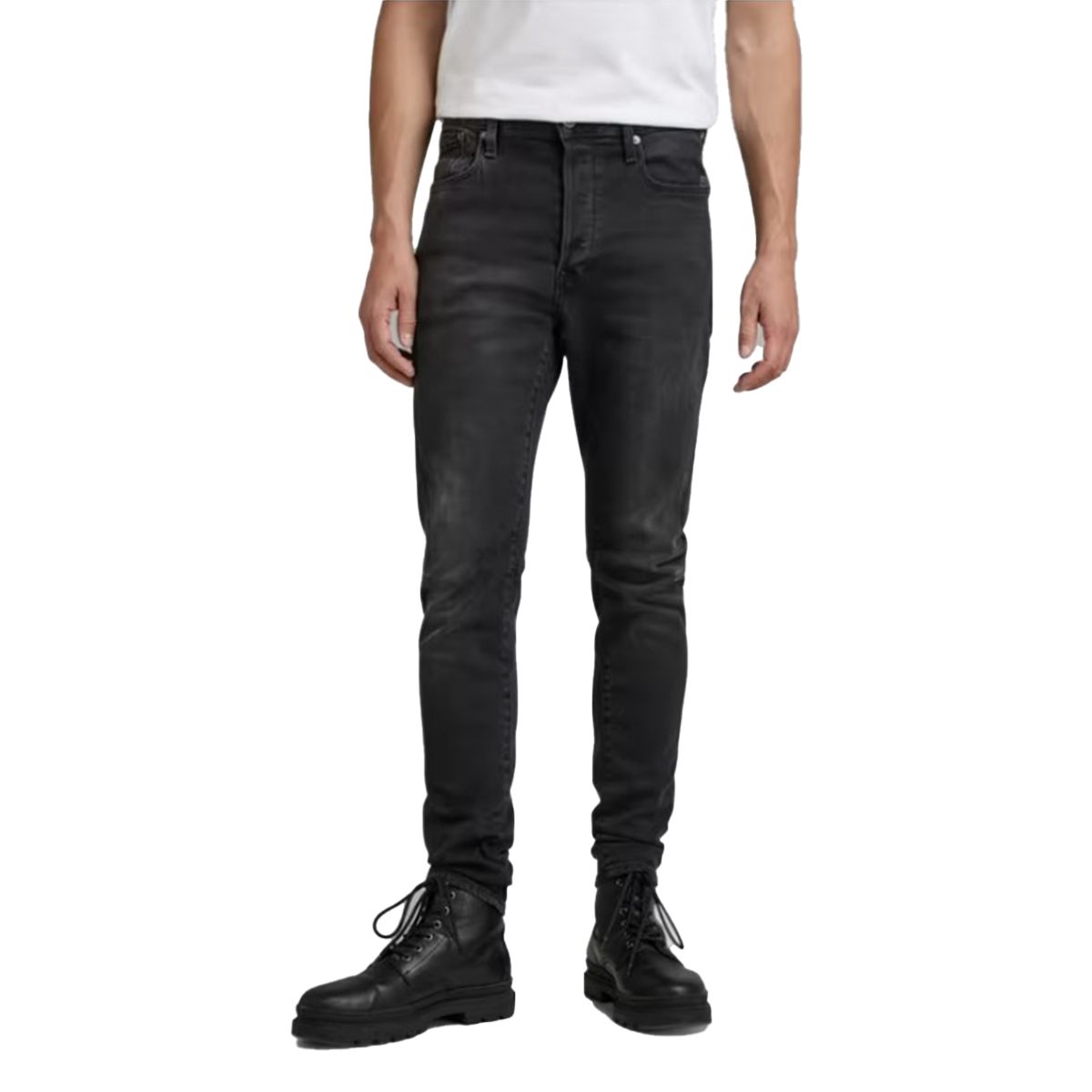 Scutar 3D Slim Jeans Worn In Black